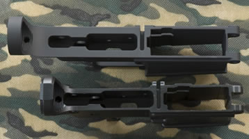 CMMG DPMS Stripped Receiver Top View